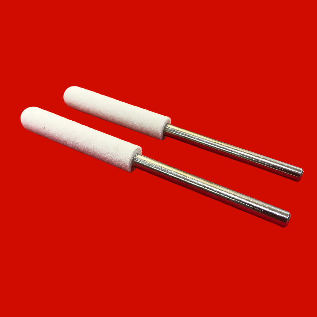 Mandrel Mounted Felt Bobs with Long Mandrel